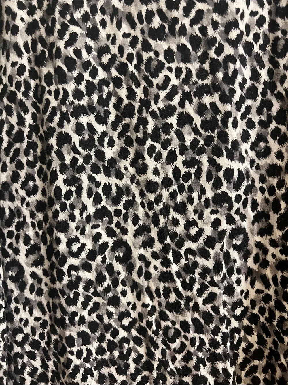 Old Navy Sleeveless Leopard Print Tank Top - Black and Beige - Picture 2 of 4